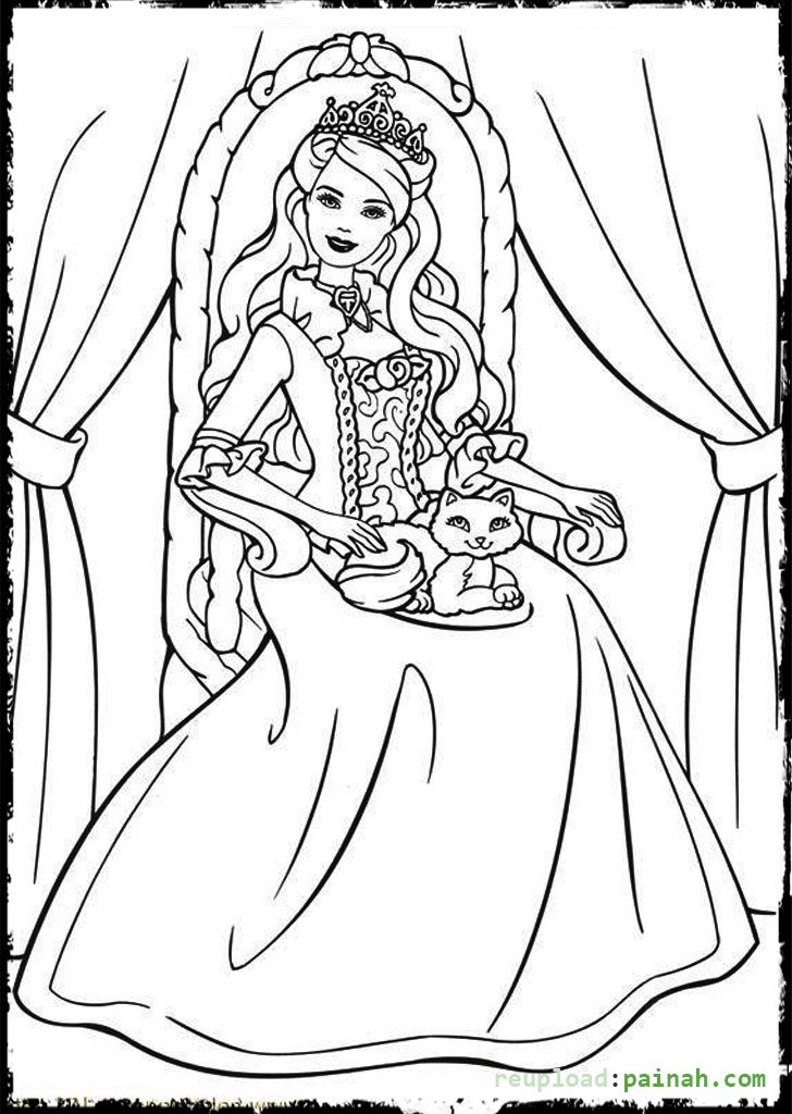 Queen Cheetah Coloring Pages 8
